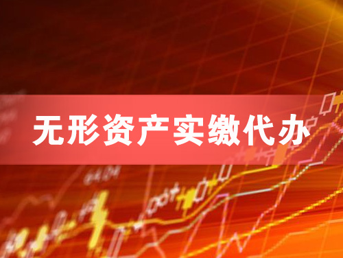 盘锦无形资产实缴资本代办